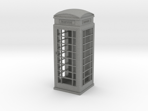 UK Phone Booth 1/24 in Gray PA12
