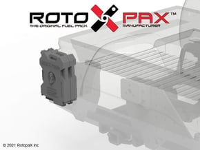 KCKR1017 Knightrunner RotopaX for Rear Rack in Black PA12