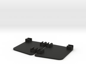 Hirobo Zerda rear side panels. in Black Natural Versatile Plastic