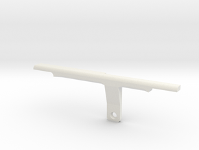 ThumbRail (Bridge)-fits G&L JB-5 in White Natural Versatile Plastic