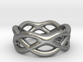 Braid Ring 2 in Natural Silver: 7.25 / 54.625