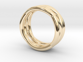 Braid Ring 3 in 14K Yellow Gold: 5 / 49