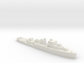 HMS Stork sloop 1:2500 WW2 in White Natural Versatile Plastic