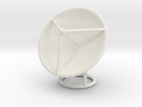 Outdoor Large Antennas 1:160 / 1:220 in White Natural Versatile Plastic: 1:160 - N