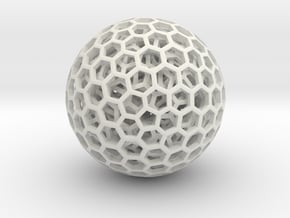 Goldberg polyhedrons in White Natural Versatile Plastic