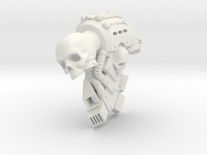 McFarlane Warhammer MK IV backpack Skull in White Natural Versatile Plastic