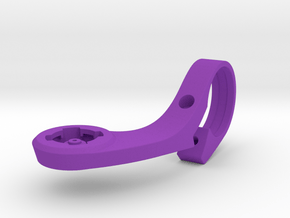 Lezyne GPS Handlebar Mount in Purple Processed Versatile Plastic