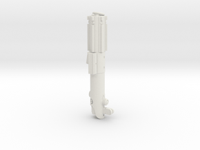 GRFLX TFA keychain in White Natural Versatile Plastic: Small
