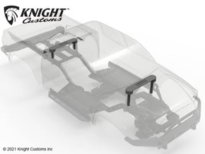 KCKR1035 Knightrunner Magnet mount plates in Black PA12