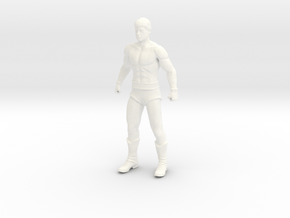 Kamandi - Ben Boxer in White Processed Versatile Plastic