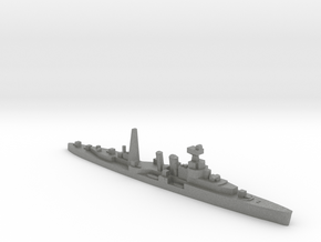 HMS Coventry cruiser (masts) 1:2500 WW2 in Gray PA12