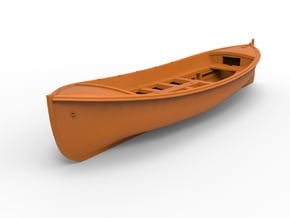 old lifeboat in Tan Fine Detail Plastic