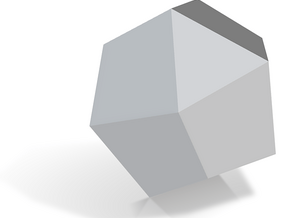 10. Propello Tetrahedron - 10 mm in Tan Fine Detail Plastic