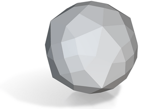 11. Propello Tetrakis Hexahedron - 10 mm in Tan Fine Detail Plastic