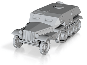 Sd.Kfz. 10 Armored 1/100 in Tan Fine Detail Plastic