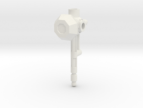 Combiner Wars Hammer in White Natural Versatile Plastic: Small