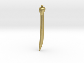 TrapJaw's Sword Attachment 2013 in Natural Brass