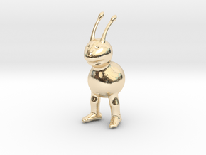 Pookie (hollow) in 14K Yellow Gold