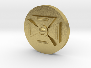 Symbol (15MM 5/8th Inch) in Natural Brass