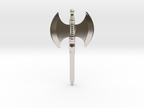 Battle Axe for the New Mini figures in Platinum