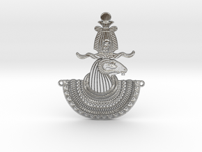 Ram Divinity 'Grand' Aegis in Natural Silver