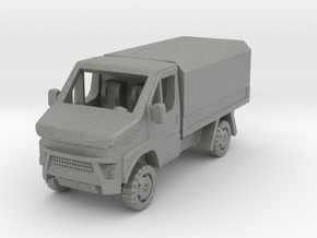 Iveco M70.20WM truck 1/87 in Gray PA12: 1:87 - HO