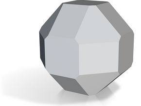 05. Biscribed Truncated Cuboctahedron - 1 Inch in Tan Fine Detail Plastic