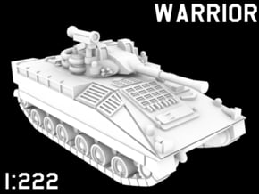 1:222 Scale Warrior in White Natural Versatile Plastic