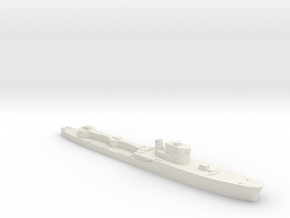 Italian Orsa class torpedo boat 1:1400 WW2 in White Natural Versatile Plastic
