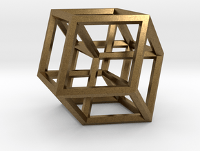 Hypercube B in Natural Bronze