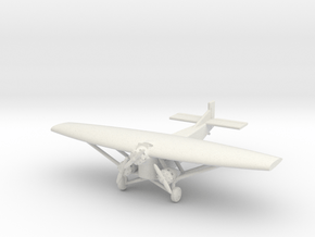 1/285 (6mm) Farman F.120 in White Natural Versatile Plastic