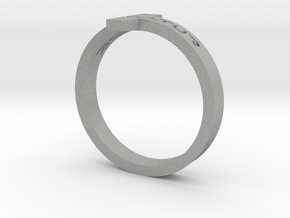 Intersecting Round Ring in Aluminum