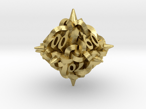 Knot D00 in Natural Brass