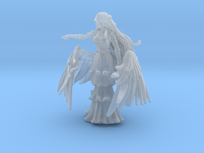 Albedo demon miniature model fantasy games rpg dnd in Tan Fine Detail Plastic