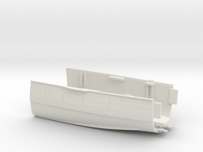 1/700 HMS Queen Mary Midships Front in White Natural Versatile Plastic