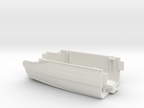 1/700 HMS Queen Mary Midships Rear in White Natural Versatile Plastic
