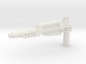 Horribull Gun in White Natural Versatile Plastic