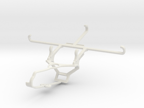 Controller mount for Steam & vivo Y33s - Front in White Natural Versatile Plastic