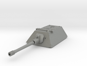 1/35 E-100 turret (15 cm gun) bottomless in Gray PA12
