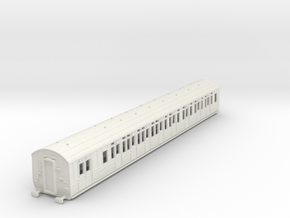 0-87-gwr-concertina-e80-brake-comp-coach in White Natural Versatile Plastic