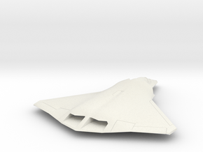 Boeing NGAD F/A-XX 6th Generation Fighter in White Natural Versatile Plastic: 1:160 - N