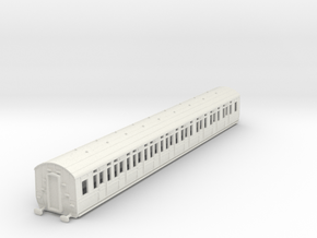 0-87-gwr-concertina-e81-composite-coach in White Natural Versatile Plastic