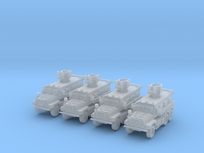 MRAP Cougar 6x6 (x4) 1/350 in Smooth Fine Detail Plastic