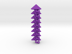 Melinda's 2x2x2x2 in Purple Processed Versatile Plastic