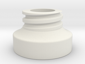  Aus milkbottle to spray bottle or dispenser adapt in White Natural Versatile Plastic