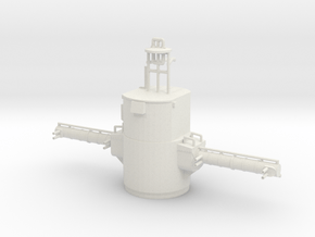 1/128 DKM Admiral Scheer Tower Range Finder in White Natural Versatile Plastic