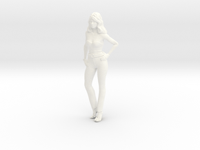 Charlies Angels - Cheryl - 1.24 in White Processed Versatile Plastic