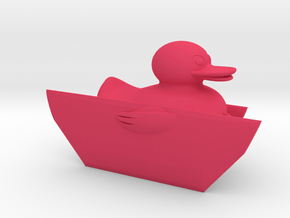 Duck Fishing Board in Pink Processed Versatile Plastic