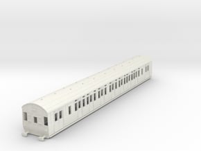 0-87-gwr-concertina-f13-slip-coach in White Natural Versatile Plastic