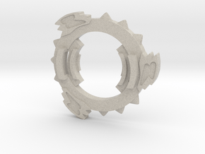 Beyblade Tri-Spixe | Kelloggs Attack Ring in Natural Sandstone